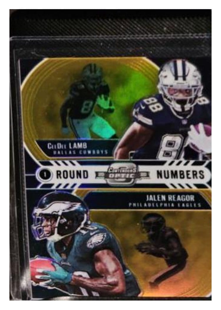 2020 Panini Contenders Optic Base Set Jalen Reagor #78 card