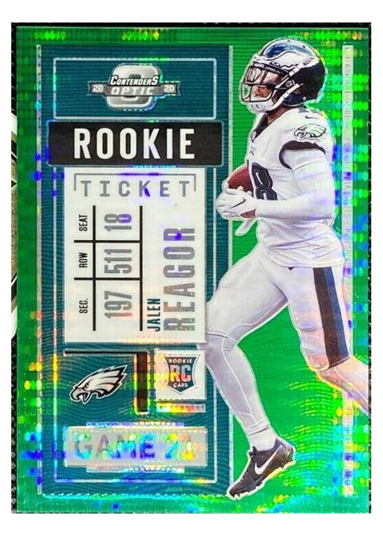 2020 Panini Contenders Optic Base Set Jalen Reagor #78 card