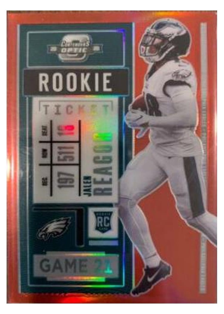 2020 Panini Contenders Optic Base Set Jalen Reagor #78 card