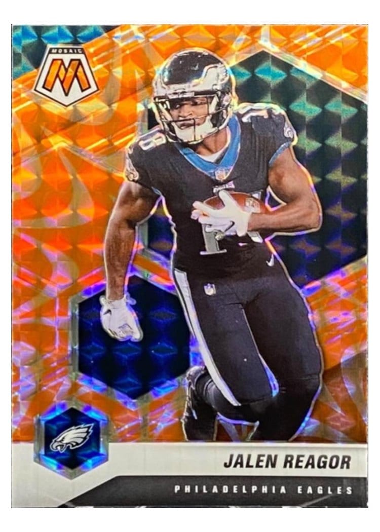 2021 Panini Mosaic Base Set Jalen Reagor #164 card