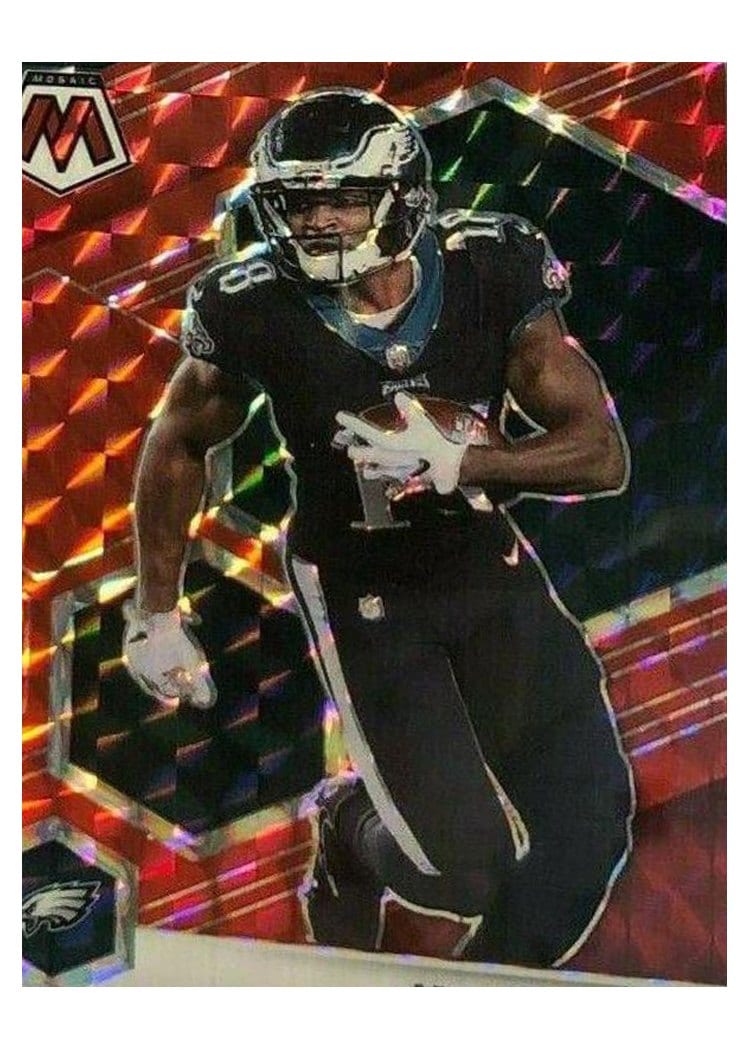 2021 Panini Mosaic Base Set Jalen Reagor #164 card
