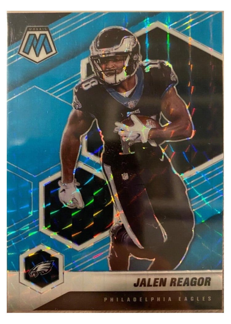 2021 Panini Mosaic Base Set Jalen Reagor #164 card