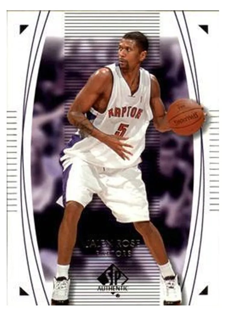 2003 SP Authentic Jalen Rose #84 card