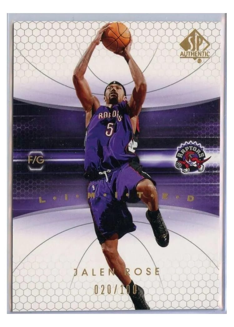2004 SP Authentic Jalen Rose #83 card