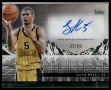 2023-24 Topps Midnight Horizon Signatures Jalen Rose #HS-JR card