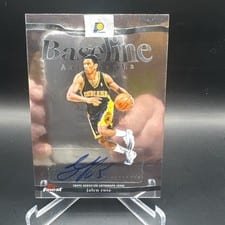 2025-26 Finest Baseline Autographs Jalen Rose #BA-JE card
