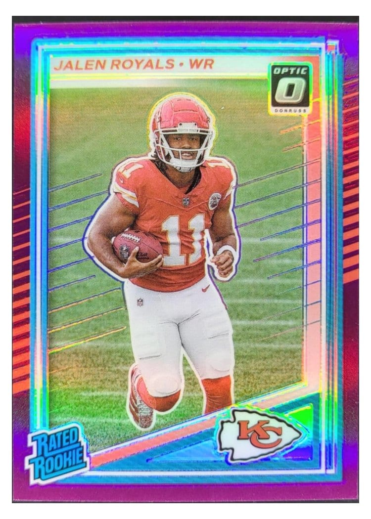 2025 Donruss Base Set Jalen Royals #321 card