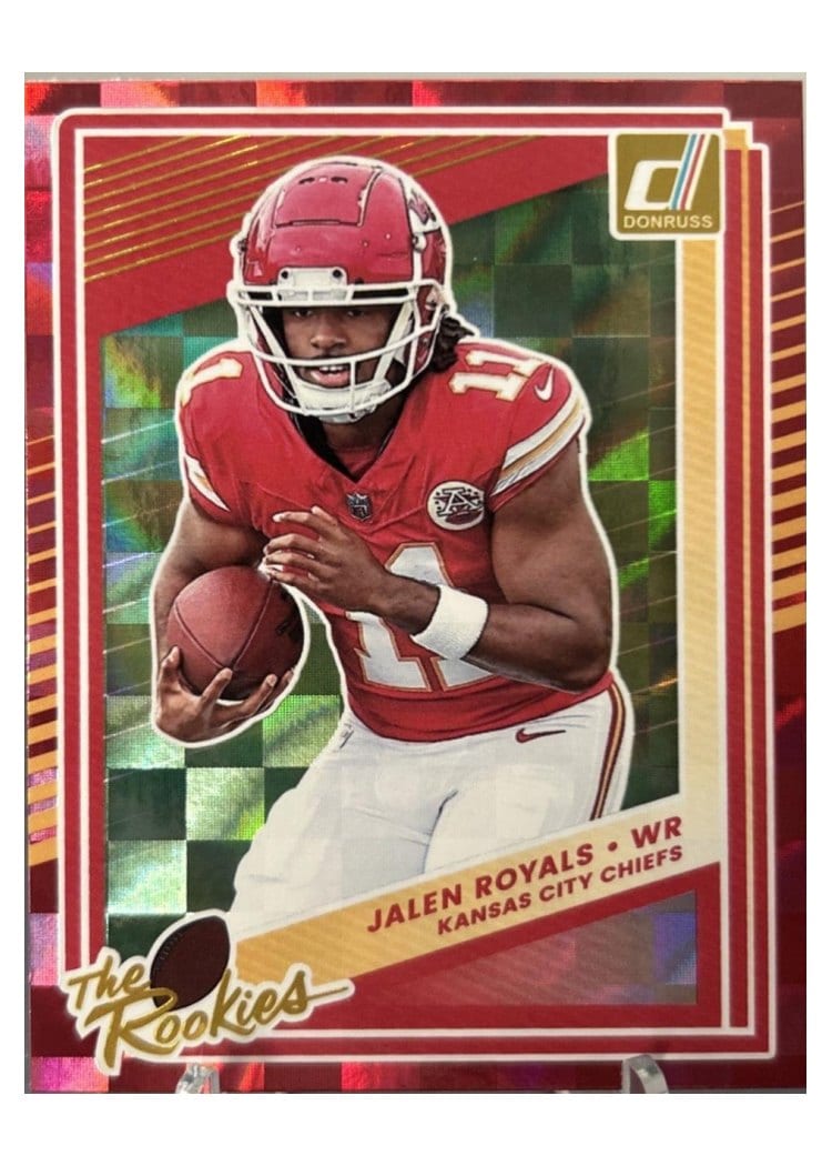 2025 Donruss The Rookies Jalen Royals #27 card