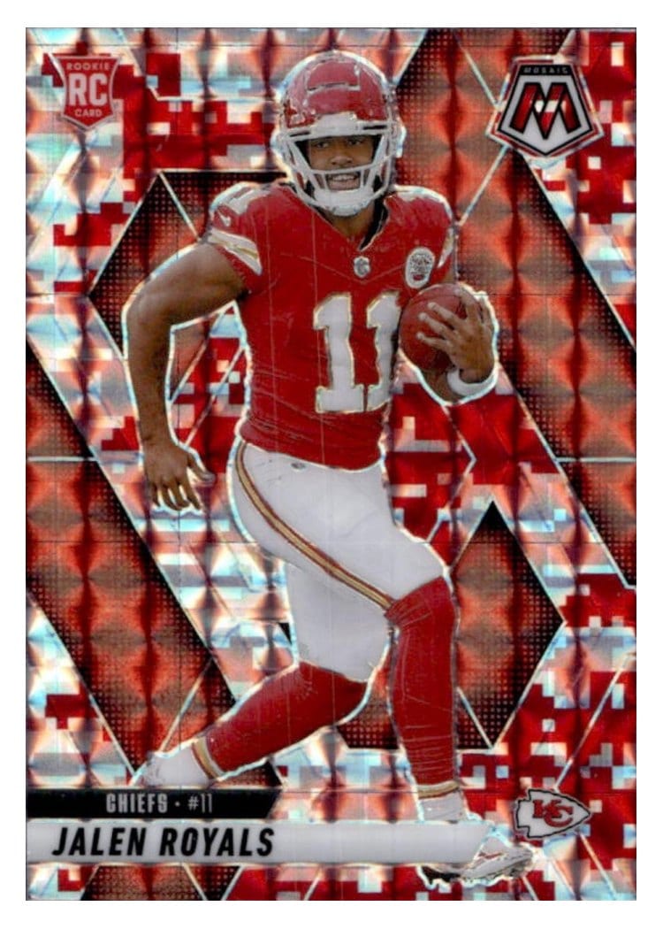 2025 Panini Mosaic Base Set Jalen Royals #313 card