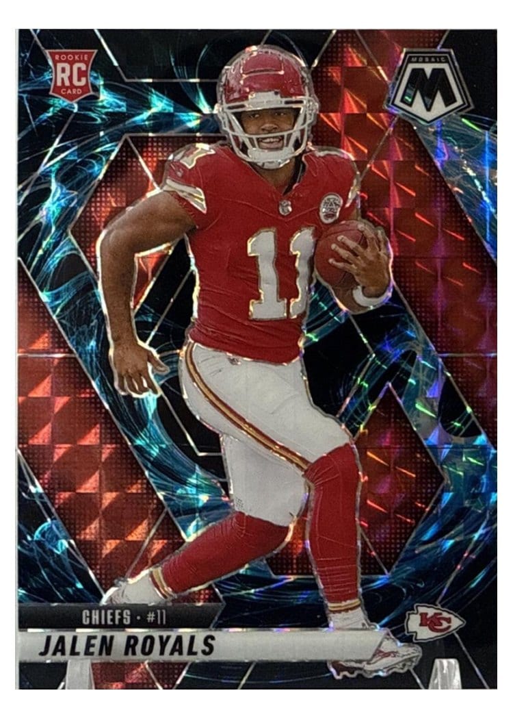 2025 Panini Mosaic Base Set Jalen Royals #313 card
