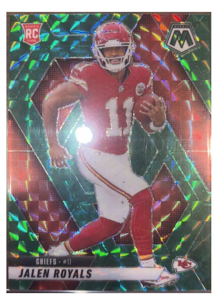 2025 Panini Mosaic Base Set Jalen Royals #313 card