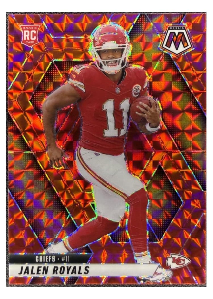 2025 Panini Mosaic Base Set Jalen Royals #313 card