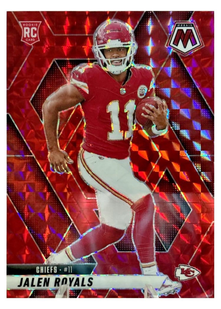2025 Panini Mosaic Base Set Jalen Royals #313 card