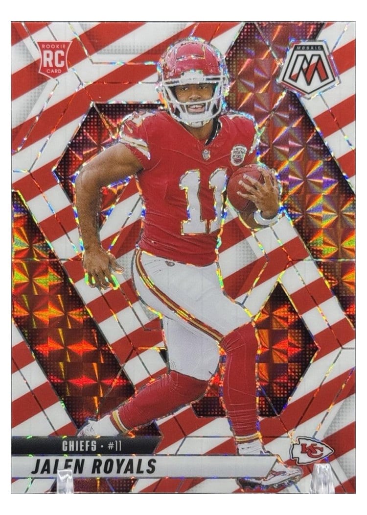 2025 Panini Mosaic Base Set Jalen Royals #313 card
