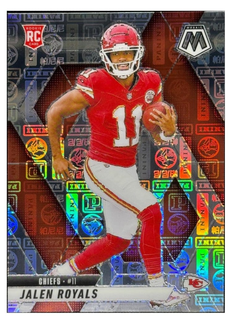 2025 Panini Mosaic Base Set Jalen Royals #313 card