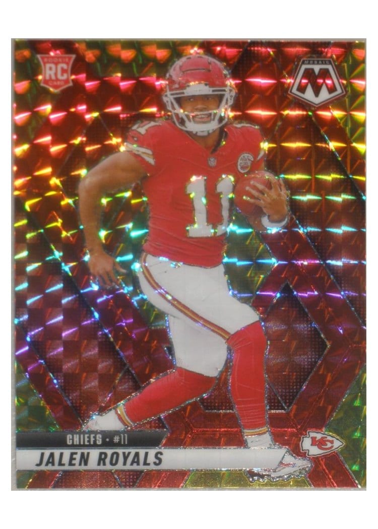 2025 Panini Mosaic Base Set Jalen Royals #313 card