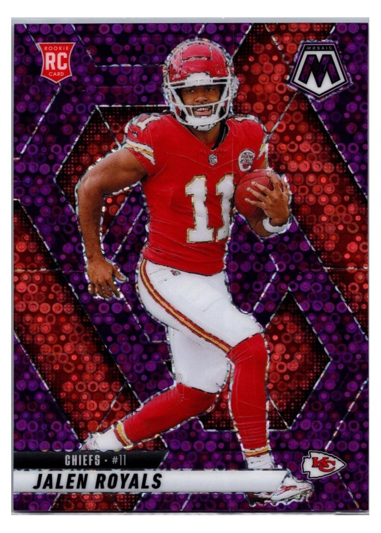 2025 Panini Mosaic Base Set Jalen Royals #313 card