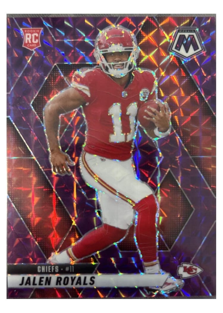2025 Panini Mosaic Base Set Jalen Royals #313 card
