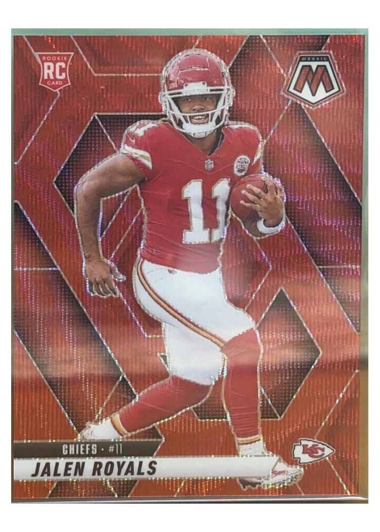 2025 Panini Mosaic Base Set Jalen Royals #313 card