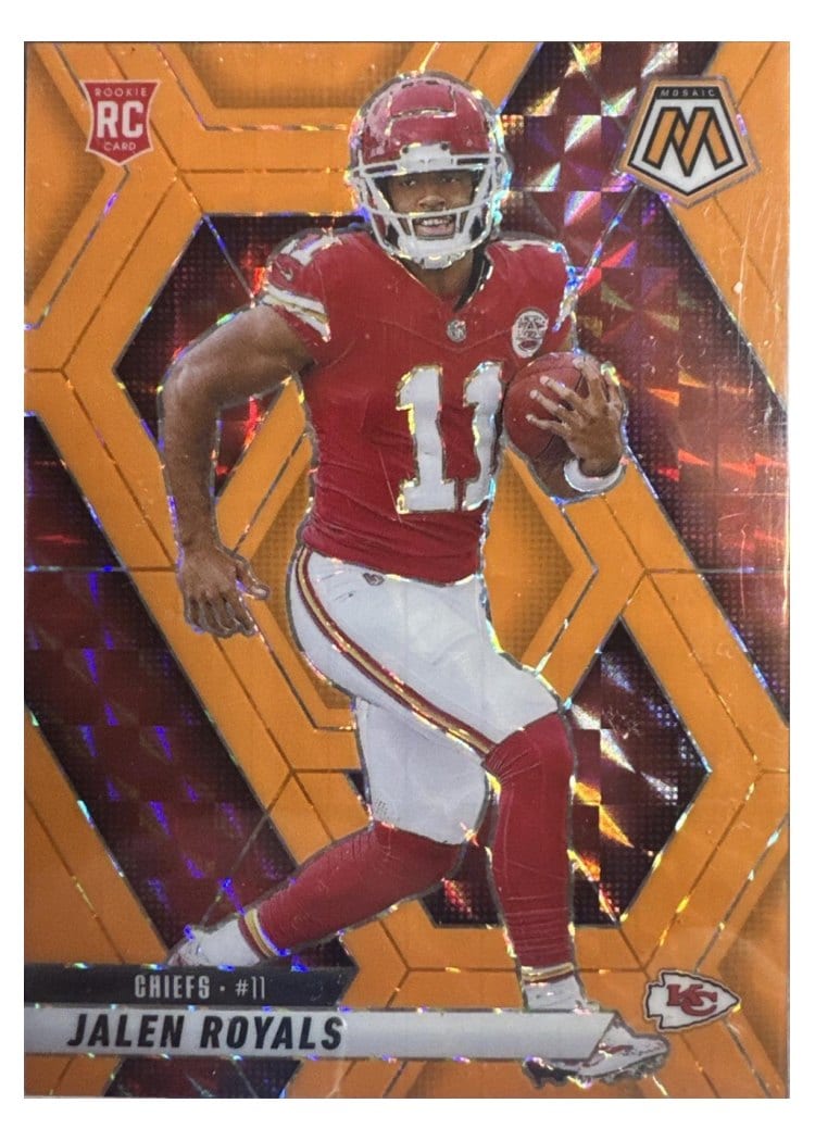 2025 Panini Mosaic Base Set Jalen Royals #313 card