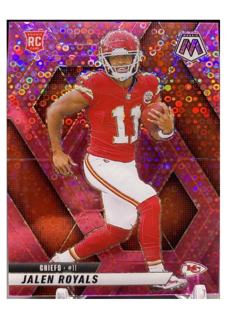 2025 Panini Mosaic Base Set Jalen Royals #313 card