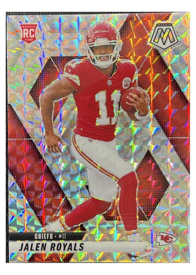 2025 Panini Mosaic Base Set Jalen Royals #313 card