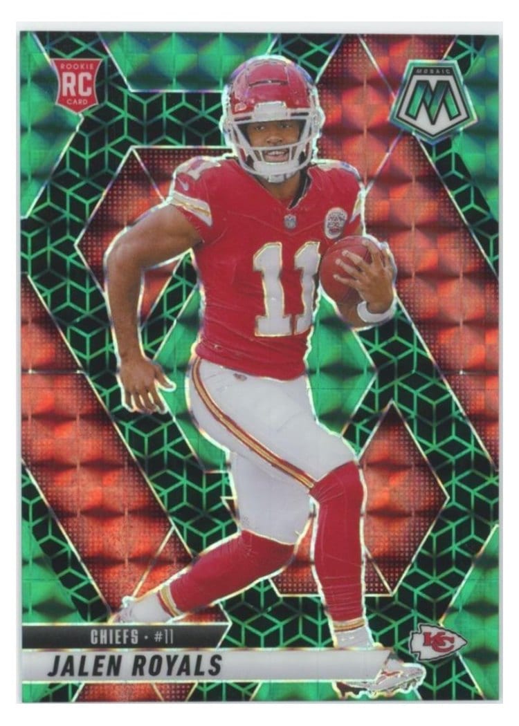 2025 Panini Mosaic Base Set Jalen Royals #313 card