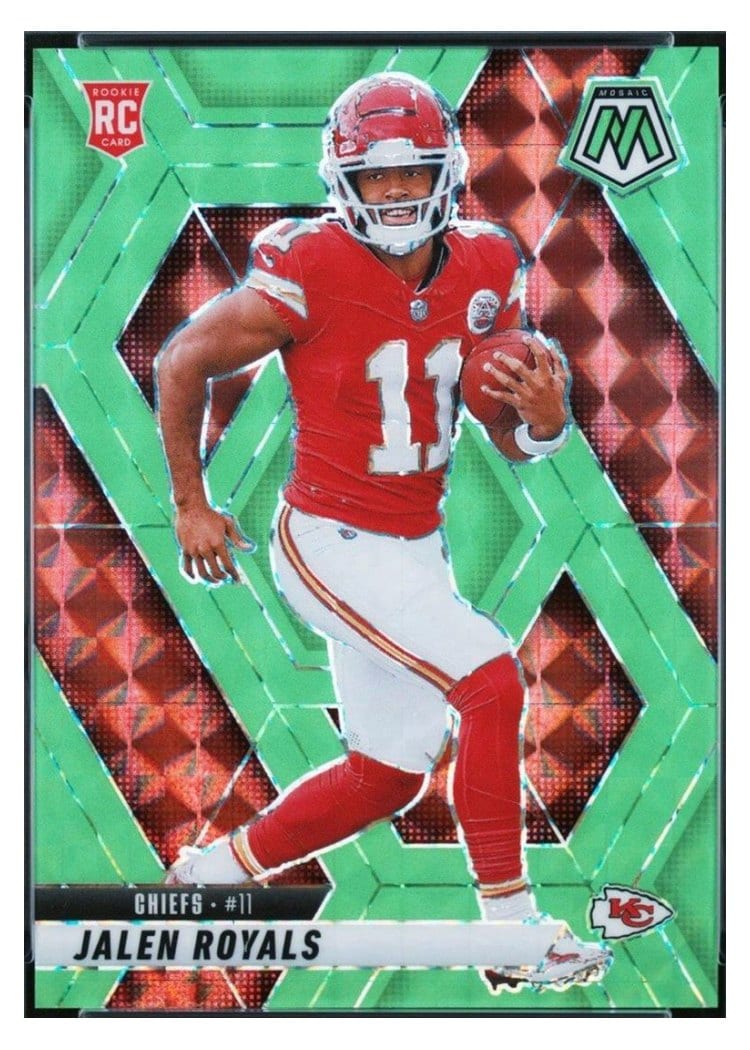 2025 Panini Mosaic Base Set Jalen Royals #313 card