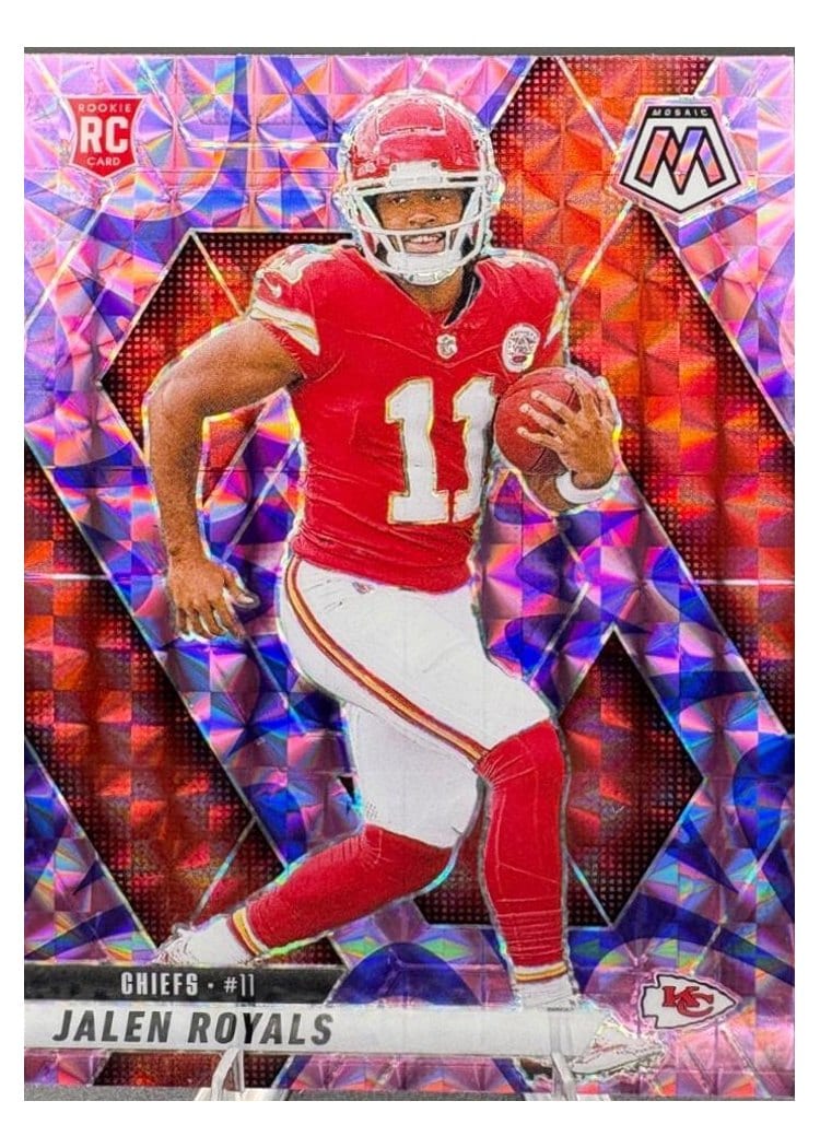 2025 Panini Mosaic Base Set Jalen Royals #313 card