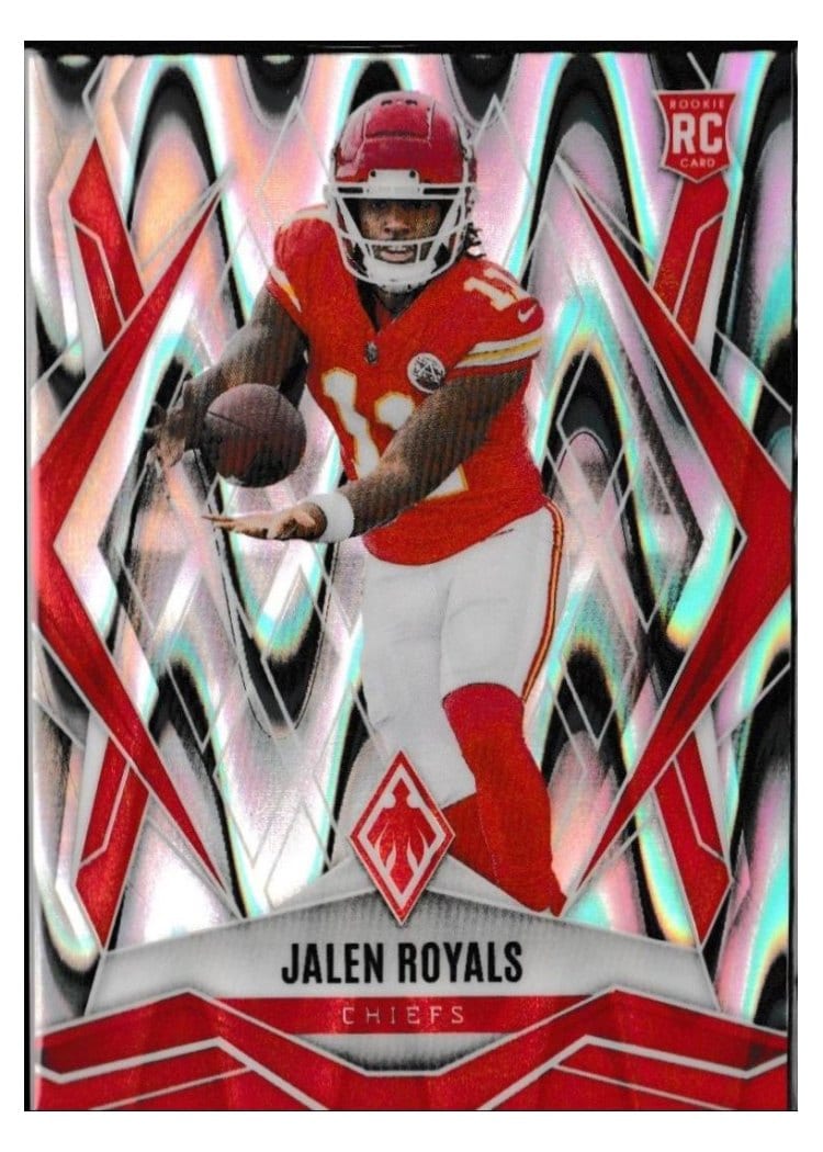 2025 Panini Phoenix Base Set Jalen Royals Silver Seismic #156 card