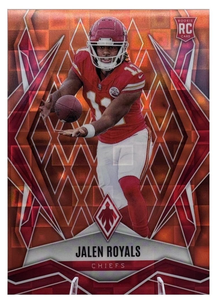 2025 Panini Phoenix Base Set Jalen Royals Orange Pandora #156 card