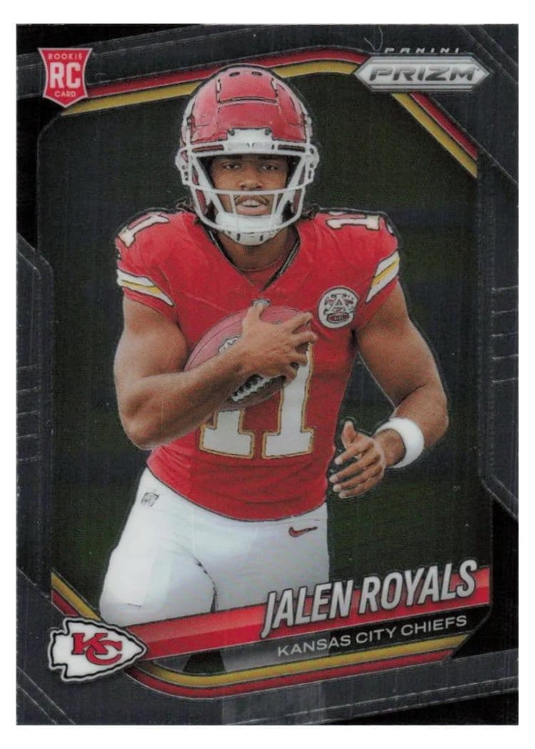 2025 Panini Prizm Base Set Jalen Royals #341 card
