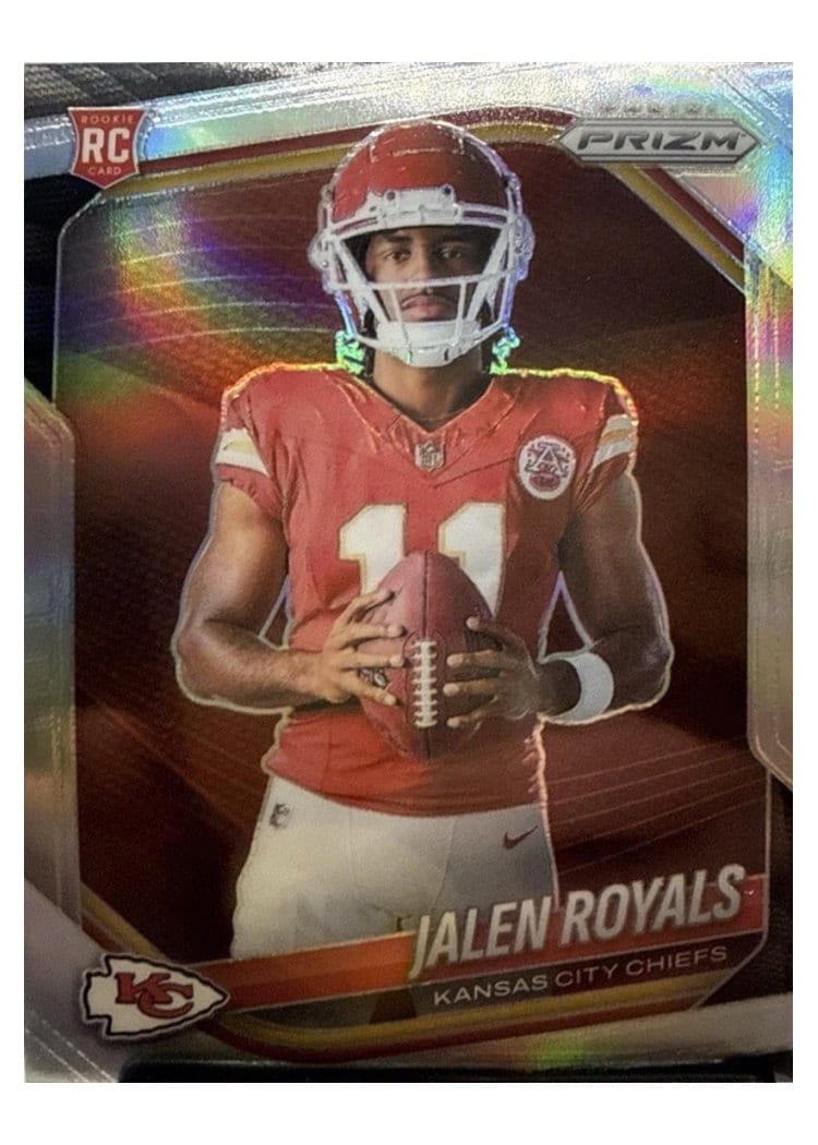 2025 Panini Prizm Base Set Jalen Royals #419 card