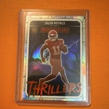 2025 Panini Rookies & Stars Thrillers Jalen Royals #28 card