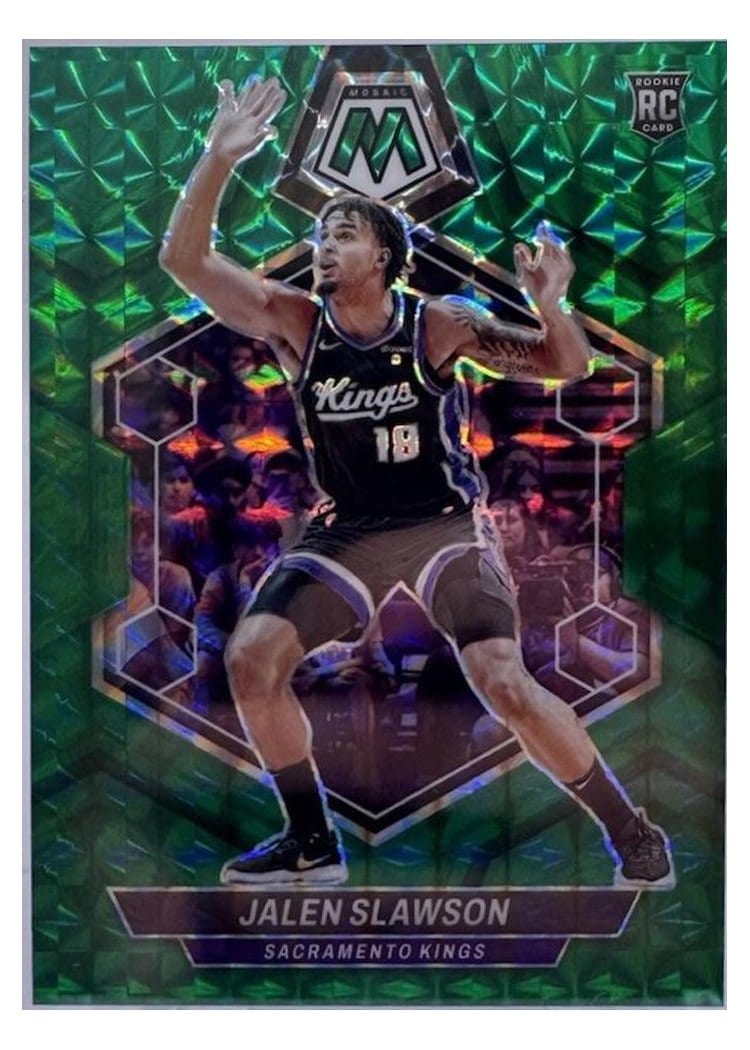 2023-24 Panini Mosaic Base Set Jalen Slawson #206 card