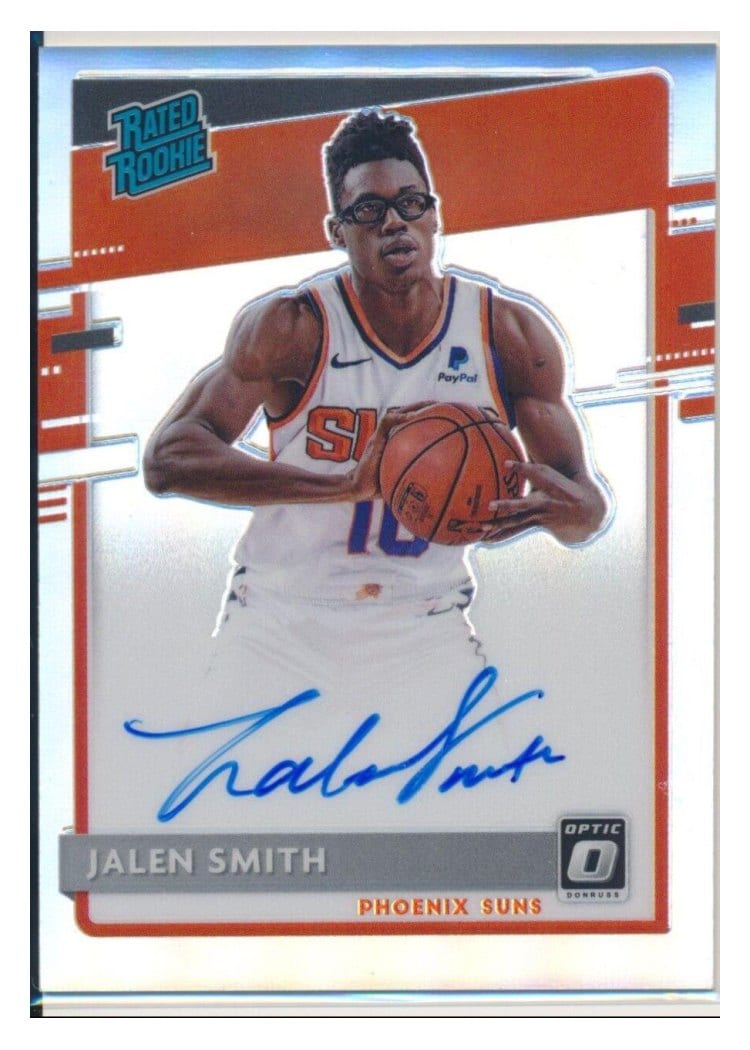 2020-21 Donruss Optic Base Set Jalen Smith Autograph Holo #160 card