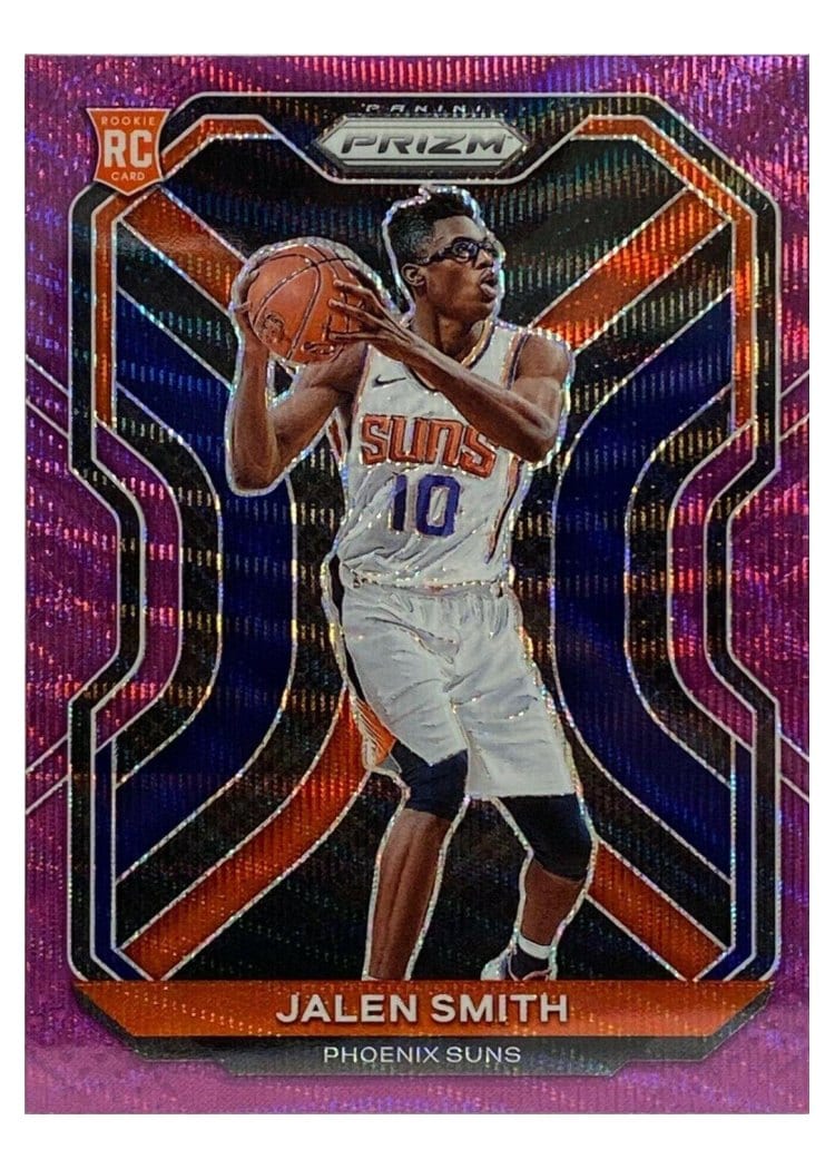 2020-21 Panini Prizm Base Set Jalen Smith Purple Wave Prizm #300 card