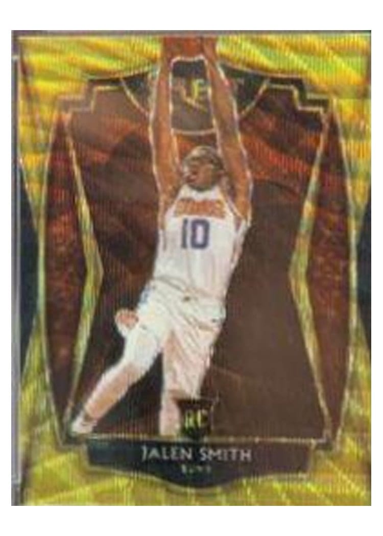 2020-21 Panini Select Base Set Jalen Smith Gold Wave #188 card