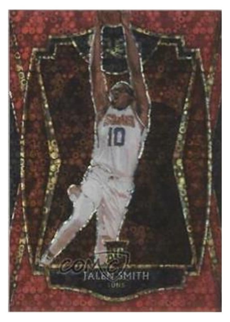 2020-21 Panini Select Base Set Jalen Smith Red Disco Prizm #188 card