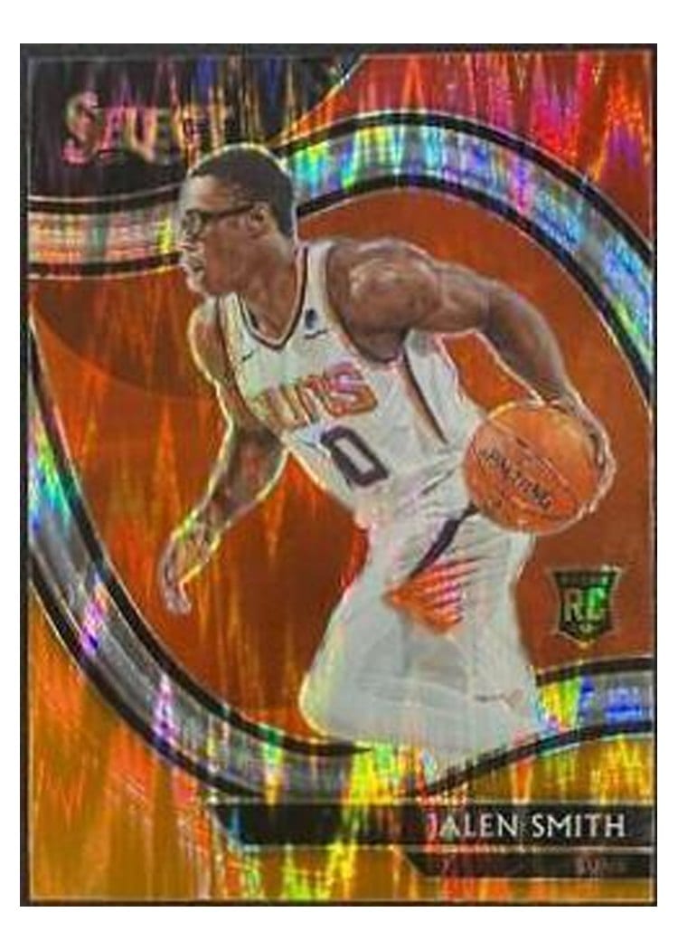 2020-21 Panini Select Base Set Jalen Smith Red White Orange Shimmer #291 card