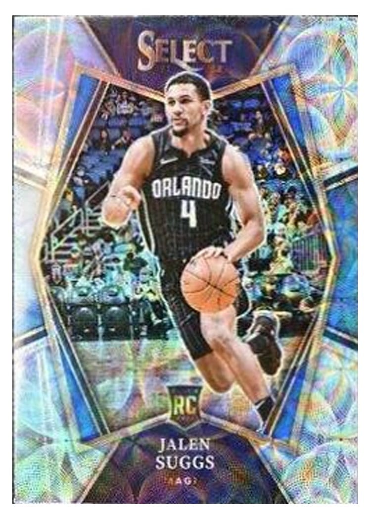 2021-22 Panini Select Base Set Jalen Suggs Scope Prizm #102 card