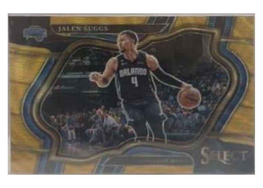 2022-23 Panini Select Base Set Jalen Suggs Gold Prizm #203 card
