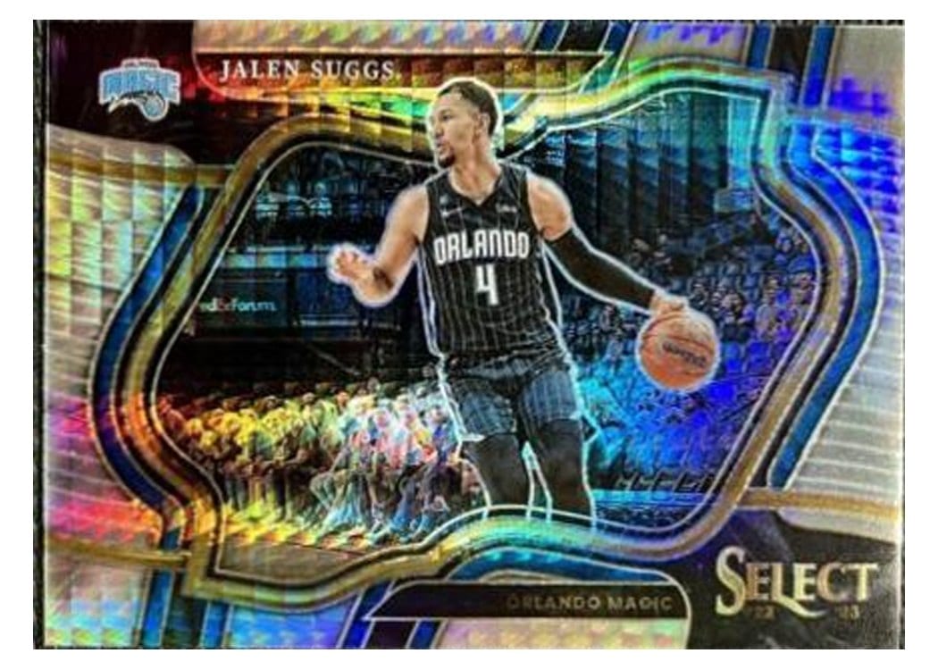 2022-23 Panini Select Base Set Jalen Suggs Lucky Envelopes #203 card