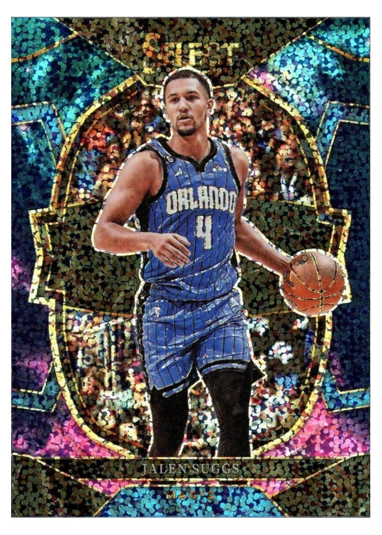 2022-23 Panini Select Base Set Jalen Suggs Cosmic Prizm #3 card
