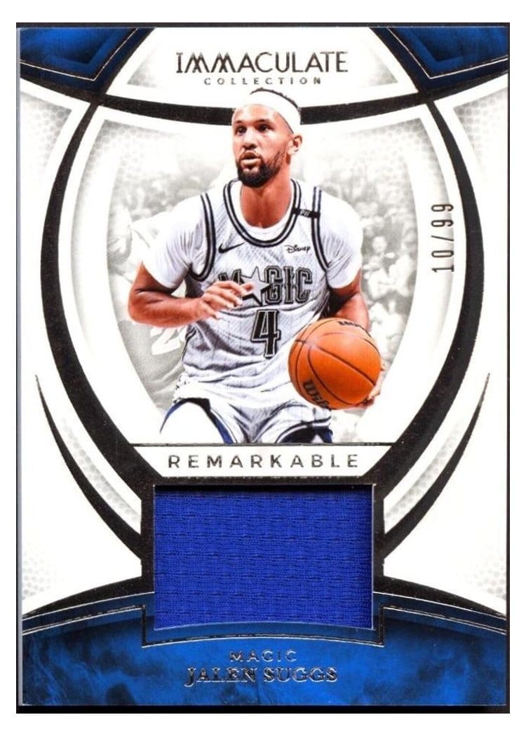 2024-25 Panini Immaculate Collection Remarkable Jerseys Set Jalen Suggs #18 card