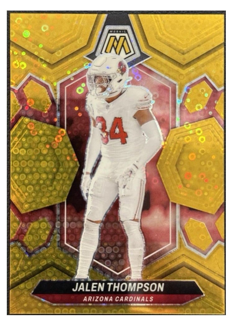 2024 Panini Mosaic Base Set Jalen Thompson #6 card
