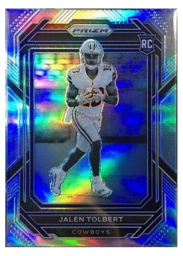 2022 Panini Prizm Base Set Jalen Tolbert #333 card