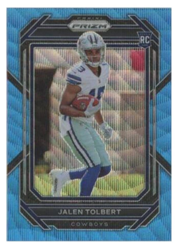2022 Panini Prizm Base Set Jalen Tolbert #333 card