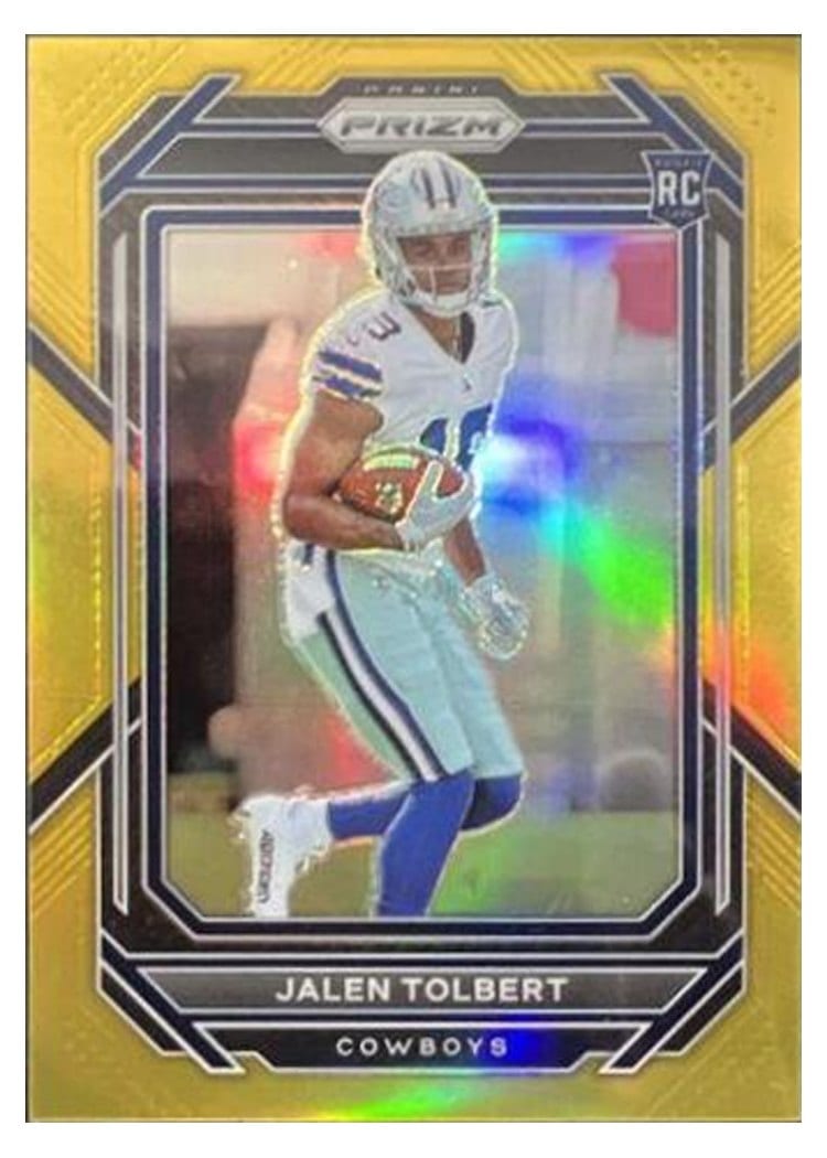 2022 Panini Prizm Base Set Jalen Tolbert #333 card