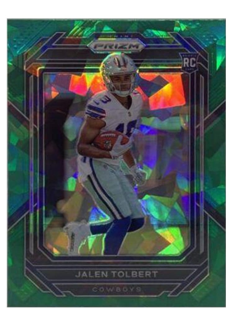 2022 Panini Prizm Base Set Jalen Tolbert #333 card
